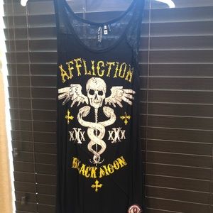 Affliction tank top